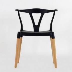 Стул Barneo N-218 Wishbone интерьерный кухонный черный в Снежинске - snezhinsk.ok-mebel.com | фото 3