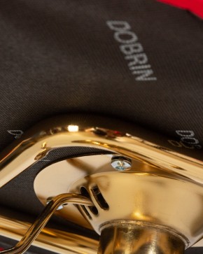 Стул барный DOBRIN CHARLY GOLD, красный велюр (MJ9-45) в Снежинске - snezhinsk.ok-mebel.com | фото 10