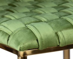 Стул барный DOBRIN EMMA GOLD, зеленый велюр (VF-08) в Снежинске - snezhinsk.ok-mebel.com | фото 8
