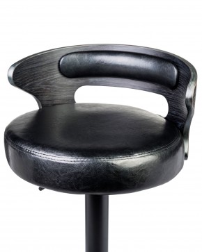 Стул барный DOBRIN FRED BLACK, чёрное дерево, чёрный в Снежинске - snezhinsk.ok-mebel.com | фото 6