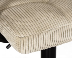 Стул барный DOBRIN KRUGER ARM BLACK, бежевый вельвет (LAR-E2041-04) в Снежинске - snezhinsk.ok-mebel.com | фото 7