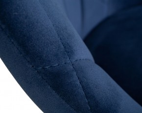 Стул барный DOBRIN LOGAN BLACK, синий велюр (MJ9-117) в Снежинске - snezhinsk.ok-mebel.com | фото 10