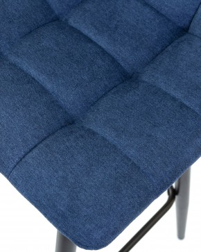 Стул барный DOBRIN NICOLE, черные матовые ножки, синяя ткань (UF860-14B) в Снежинске - snezhinsk.ok-mebel.com | фото 8