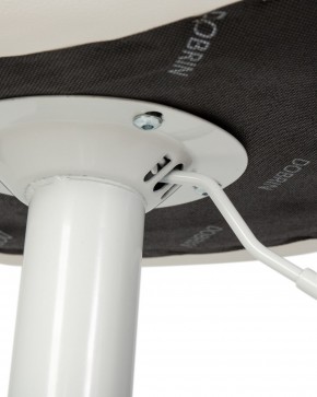 Стул барный DOBRIN TAILOR WHITE, белый PU в Снежинске - snezhinsk.ok-mebel.com | фото 7