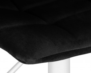 Стул барный DOBRIN TAILOR WHITE, черный велюр (MJ9-101) в Снежинске - snezhinsk.ok-mebel.com | фото 7