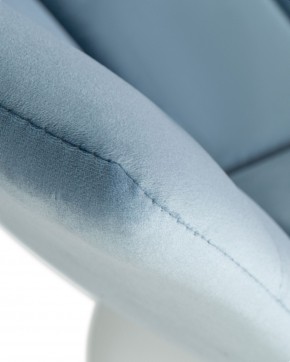 Стул барный DOBRIN TAILOR WHITE, пудрово-голубой велюр (MJ9-74) в Снежинске - snezhinsk.ok-mebel.com | фото 10