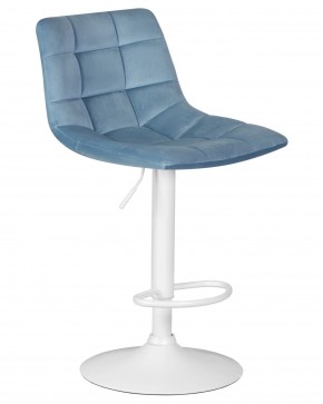 Стул барный DOBRIN TAILOR WHITE, пудрово-голубой велюр (MJ9-74) в Снежинске - snezhinsk.ok-mebel.com | фото 2