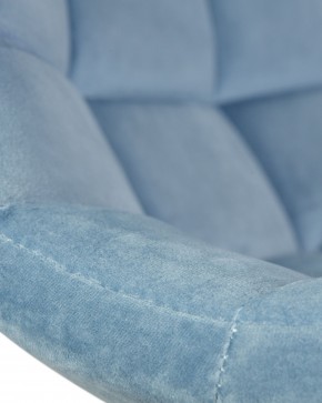 Стул барный DOBRIN TAILOR WHITE, пудрово-голубой велюр (MJ9-74) в Снежинске - snezhinsk.ok-mebel.com | фото 8