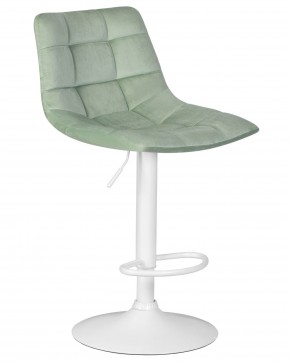 Стул барный DOBRIN TAILOR WHITE, пудрово-мятный велюр (MJ9-87) в Снежинске - snezhinsk.ok-mebel.com | фото 2