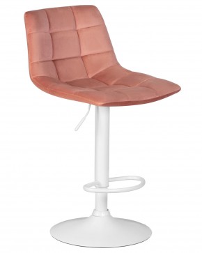 Стул барный DOBRIN TAILOR WHITE, пудрово-розовый велюр (MJ9-32) в Снежинске - snezhinsk.ok-mebel.com | фото 2