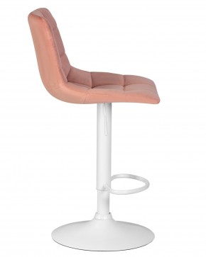 Стул барный DOBRIN TAILOR WHITE, пудрово-розовый велюр (MJ9-32) в Снежинске - snezhinsk.ok-mebel.com | фото 3