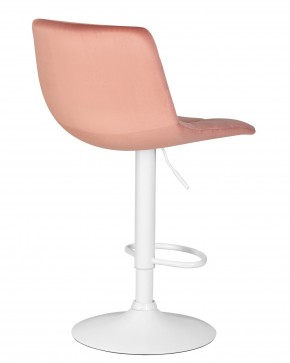 Стул барный DOBRIN TAILOR WHITE, пудрово-розовый велюр (MJ9-32) в Снежинске - snezhinsk.ok-mebel.com | фото 4