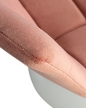 Стул барный DOBRIN TAILOR WHITE, пудрово-розовый велюр (MJ9-32) в Снежинске - snezhinsk.ok-mebel.com | фото 7