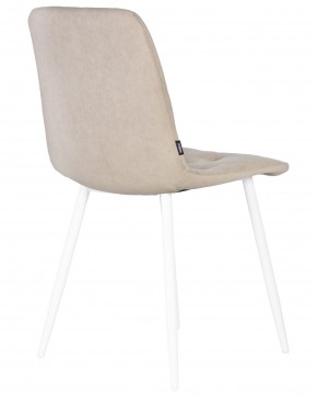 Стул обеденный DOBRIN CHILLY ROMBO, Капучино Simple 05, основание белый в Снежинске - snezhinsk.ok-mebel.com | фото 4