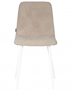 Стул обеденный DOBRIN CHILLY ROMBO, Капучино Simple 05, основание белый в Снежинске - snezhinsk.ok-mebel.com | фото 6