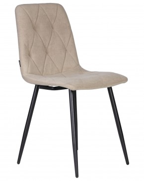Стул обеденный DOBRIN CHILLY ROMBO, Капучино Simple 05, основание черное в Снежинске - snezhinsk.ok-mebel.com | фото 2