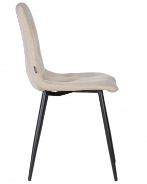 Стул обеденный DOBRIN CHILLY ROMBO, Капучино Simple 05, основание черное в Снежинске - snezhinsk.ok-mebel.com | фото 3