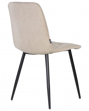 Стул обеденный DOBRIN CHILLY ROMBO, Капучино Simple 05, основание черное в Снежинске - snezhinsk.ok-mebel.com | фото 4