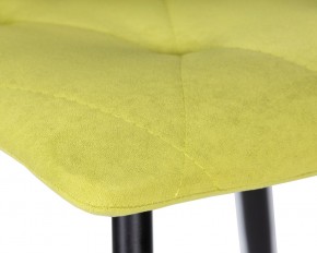 Стул обеденный DOBRIN CHILLY ROMBO, Лайм Simple 14, основание черное в Снежинске - snezhinsk.ok-mebel.com | фото 7