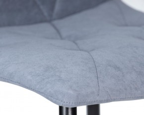 Стул обеденный DOBRIN CHILLY ROMBO, Серо-голубой Simple 26, основание черное в Снежинске - snezhinsk.ok-mebel.com | фото 9