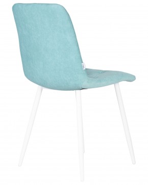 Стул обеденный DOBRIN CHILLY ROMBO, Тиффани Simple 51, основание белый в Снежинске - snezhinsk.ok-mebel.com | фото 4
