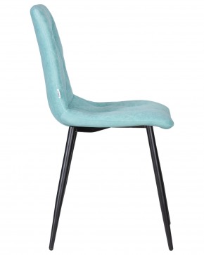 Стул обеденный DOBRIN CHILLY ROMBO, Тиффани Simple 51, основание черное в Снежинске - snezhinsk.ok-mebel.com | фото 3