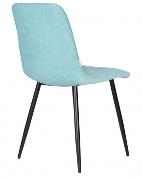 Стул обеденный DOBRIN CHILLY ROMBO, Тиффани Simple 51, основание черное в Снежинске - snezhinsk.ok-mebel.com | фото 4
