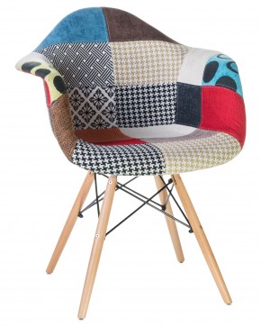 Стул обеденный DOBRIN DAW PATCHWORK, цвет сиденья мозаика в Снежинске - snezhinsk.ok-mebel.com | фото