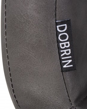 Стул обеденный DOBRIN MARK, черные ножки, серая антрацитовая винтажная экокожа (RU-08) в Снежинске - snezhinsk.ok-mebel.com | фото 9