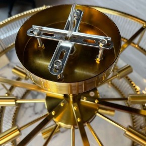 Светильник на штанге Imperiumloft RH Marais Round Chandelier 40,2668 в Снежинске - snezhinsk.ok-mebel.com | фото 10