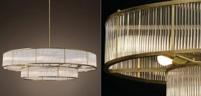 Светильник на штанге Imperiumloft RH Marais Round Chandelier 40,2668 в Снежинске - snezhinsk.ok-mebel.com | фото 2
