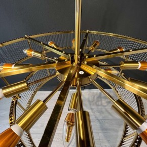 Светильник на штанге Imperiumloft RH Marais Round Chandelier 40,2668 в Снежинске - snezhinsk.ok-mebel.com | фото 6