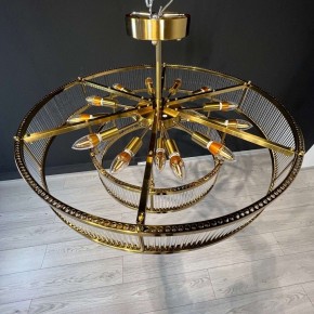 Светильник на штанге Imperiumloft RH Marais Round Chandelier 40,2668 в Снежинске - snezhinsk.ok-mebel.com | фото 8
