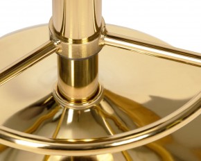 Табурет барный DOBRIN BRUNO GOLD, бежевый велюр (MJ9-10) в Снежинске - snezhinsk.ok-mebel.com | фото 4
