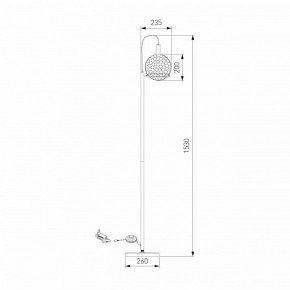 Торшер Eurosvet Gemini 80492/1 черный в Снежинске - snezhinsk.ok-mebel.com | фото 4