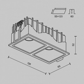 Встраиваемый светильник Maytoni Alfa LED DL043-02-10W3K-SQ-W-1 в Снежинске - snezhinsk.ok-mebel.com | фото 10