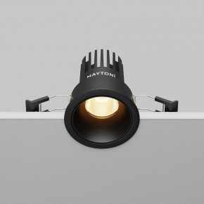 Встраиваемый светильник Maytoni Dip DL115-10W-2.7K-B в Снежинске - snezhinsk.ok-mebel.com | фото 5