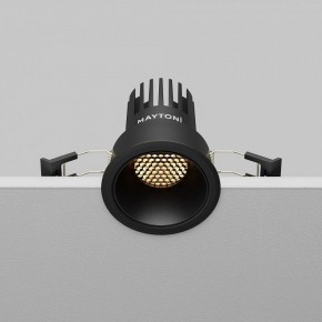 Встраиваемый светильник Maytoni Dip DL115-10W-2.7K-B в Снежинске - snezhinsk.ok-mebel.com | фото 7