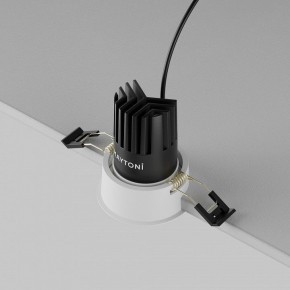 Встраиваемый светильник Maytoni Dip DL115-10W-2.7K-W в Снежинске - snezhinsk.ok-mebel.com | фото 6