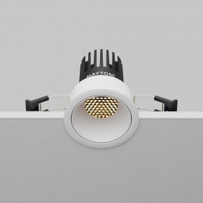 Встраиваемый светильник Maytoni Dip DL115-10W-2.7K-W в Снежинске - snezhinsk.ok-mebel.com | фото 7