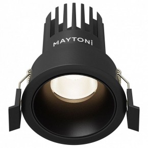 Встраиваемый светильник Maytoni Dip DL115-10W-4K-B в Снежинске - snezhinsk.ok-mebel.com | фото