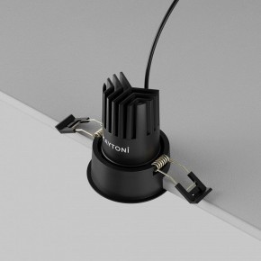 Встраиваемый светильник Maytoni Dip DL115-10W-4K-B в Снежинске - snezhinsk.ok-mebel.com | фото 5