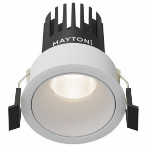 Встраиваемый светильник Maytoni Dip DL115-10W-4K-W в Снежинске - snezhinsk.ok-mebel.com | фото