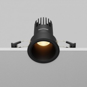 Встраиваемый светильник Maytoni Dip DL116-10W-2.7K-B в Снежинске - snezhinsk.ok-mebel.com | фото 5