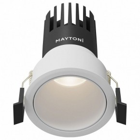 Встраиваемый светильник Maytoni Dip DL116-10W-4K-W в Снежинске - snezhinsk.ok-mebel.com | фото