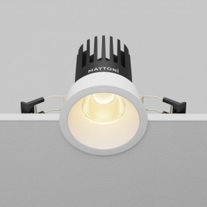 Встраиваемый светильник Maytoni Dip DL117-15W-2.7K-W в Снежинске - snezhinsk.ok-mebel.com | фото 4