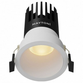 Встраиваемый светильник Maytoni Dip DL118-15W-2.7K-W в Снежинске - snezhinsk.ok-mebel.com | фото