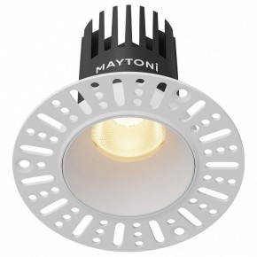 Встраиваемый светильник Maytoni Dip DL119-10W-2.7K-TRS-W в Снежинске - snezhinsk.ok-mebel.com | фото