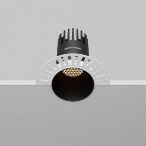 Встраиваемый светильник Maytoni Dip DL120-10W-2.7K-TRS-B в Снежинске - snezhinsk.ok-mebel.com | фото 7