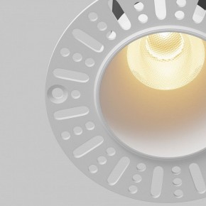 Встраиваемый светильник Maytoni Dip DL120-10W-2.7K-TRS-W в Снежинске - snezhinsk.ok-mebel.com | фото 4